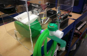 ep respirador fabricado en una impresora 3d
