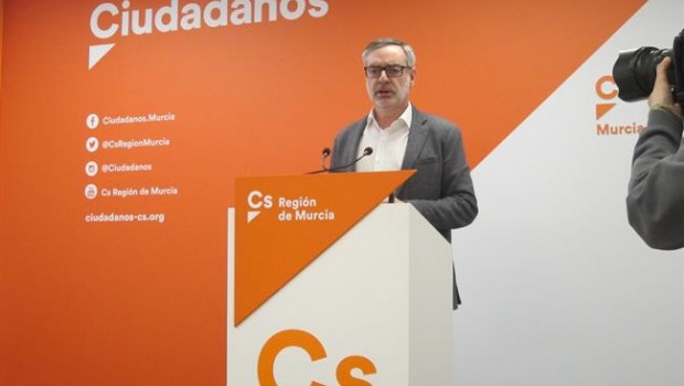 ep secretario general ciudadanos jose manuel villegas en sede cs murcia