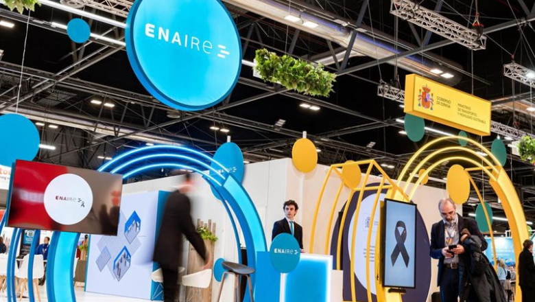 Stand de Enaire en Fitur 2026. | ENAIRE ep stand de enaire en fitur 2026