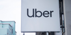 le logo d uber sur un immeuble a davos en suisse 