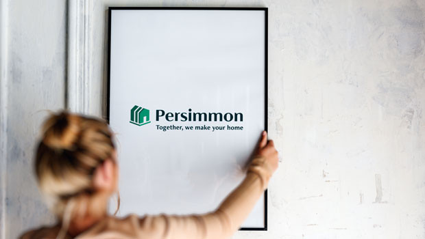 dl persimmon plc ftse 100 consumer discretionary consumer products and services household goods and home construction logo