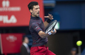 ep 01 october 2019 japan tokyo serbian tennis player novak djokovic returns to australian alexei