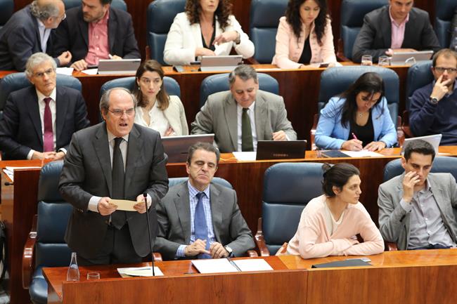 Ángel Gabilondo, portavoz del PSOE en la Asamblea de Madrid | EUROPA PRESS ep angel gabilondo portavozpsoela asambleamadrid