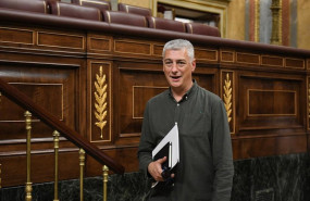 ep archivo   el diputado de eh bildu oskar matute durante un pleno en el congreso de los diputados a