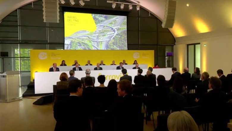 ep archivo junta de accionistas de ferrovial de 2024 ep archivo junta de accionistas de ferrovial de 2024