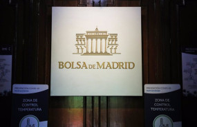 ep archivo logo de la bolsa de madrid en el interior del palacio de la bolsa ep archivo logo de la bolsa de madrid en el interior del palacio de la bolsa