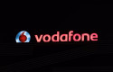 ep archivo   logo de la empresa de vodafone encendido en madrid espana