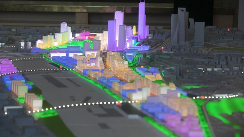 Diseño del proyecto y las conexiones en la maqueta de Madrid Nuevo Norte | DISTRITO CASTELLANA NORTE - Archivo ep disenoproyectolas conexionesla maquetamadrid nuevo norte