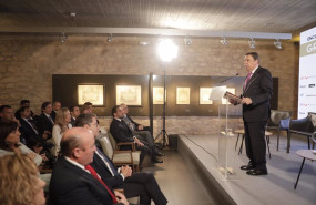 ep el ministro de agricultura pesca y alimentacion luis planas durante el encuentro grandes marcas