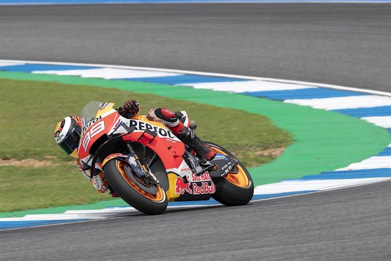 ep el piloto espanol de motogp jorge lorenzo repsol honda en el gp tailandia 2019