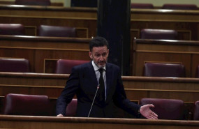 ep el portavoz adjunto de ciudadanos en el congreso de los diputados edmundo bal en el hemiclo de la