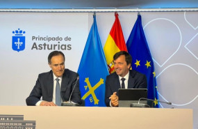 ep el presidente de la fundacion edp manuel menendez y el consejero delegado de edp espana duarte