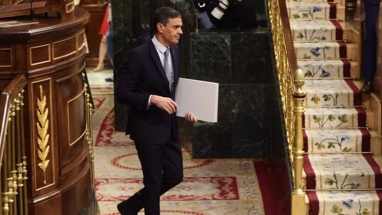 El presidente del Gobierno, Pedro Sánchez, durante la primera jornada de la 26 edición del Debate sobre el Estado de la Nación, en el Congreso de los Diputados, a 12 de julio de 2022, en Madrid (España). | Eduardo Parra - Europa Press ep el presidente del gobierno pedro sanchez durante la primera jornada de la 26 edicion del debate 20220712172604