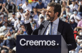 ep el presidente del pp pablo casado en el acto de clausura de la convencion nacional del pp en