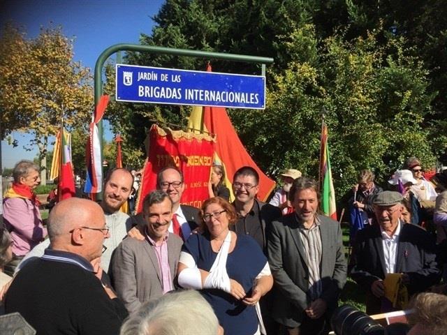 Homenaje en Madrid a las Brigadas Internacionales | AYUNTAMIENTO DE MADRID ep homenajemadridlas brigadas internacionales