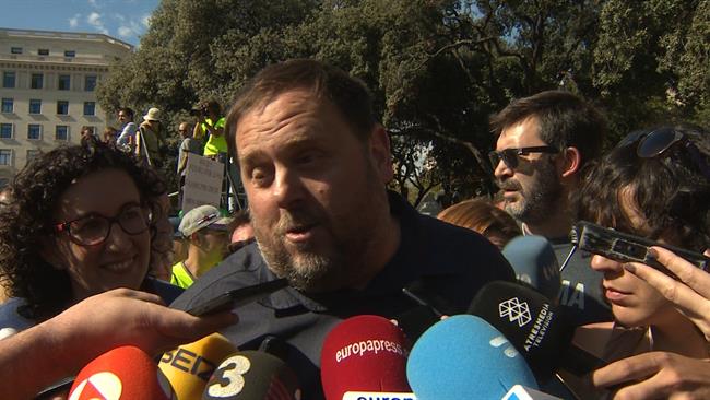 Junqueras cree que habrá referéndum porque lo quiere la mayoría | EUROPAPRESS ep junqueras creehabra referendumlo quieremayoria