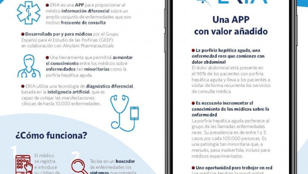 ep la aplicacion eria que facilitara a los medicos el diagnostico de la porfiria aguda