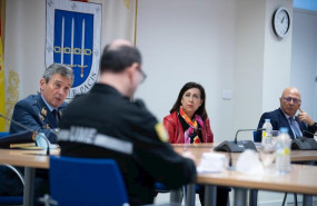 ep la ministra de defensa margarita robles en una visita al mando de operaciones