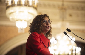 ep la ministra de hacienda y funcion publica en funciones maria jesus montero