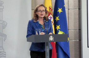 ep la vicepresidenta tercera del gobierno y ministra de asuntos economicos nadia calvino comparece