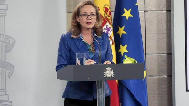 ep la vicepresidenta tercera del gobierno y ministra de asuntos economicos nadia calvino comparece