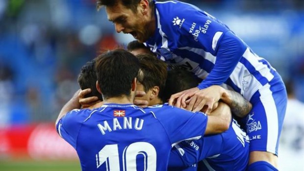 ep los jugadoresdeportivo alaves celebrangol