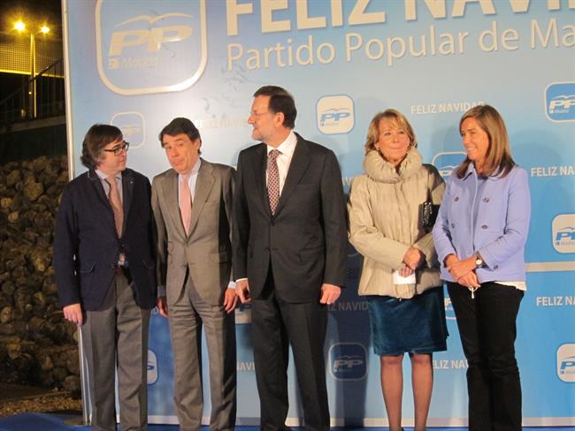 Mariano Rajoy, Ana Mato, Ignacio González y Esperanza Aguirre | EUROPA PRESS ep mariano rajoy ana mato ignacio gonzalezesperanza aguirre