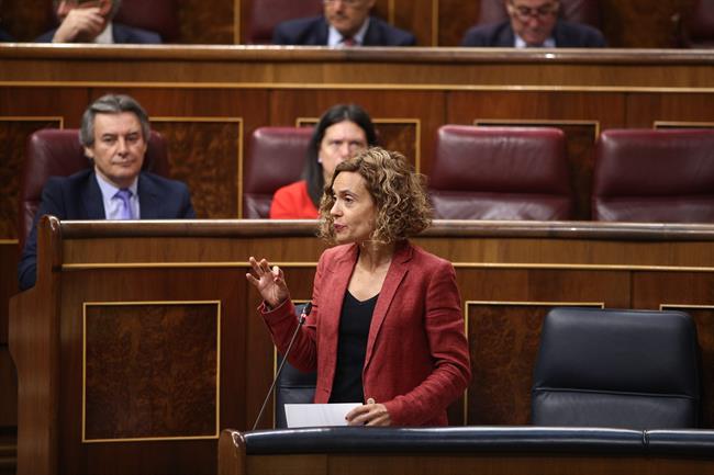 Meritxell Batet, ministra de Política Terriorial, en la sesión de control | EUROPA PRESS - Archivo ep meritxell batet ministrapolitica terriorial ensesioncontrol
