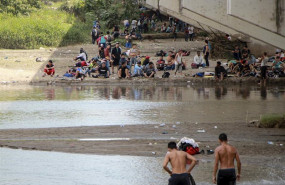 ep migrantes en la frontera entre guatemala y mexico