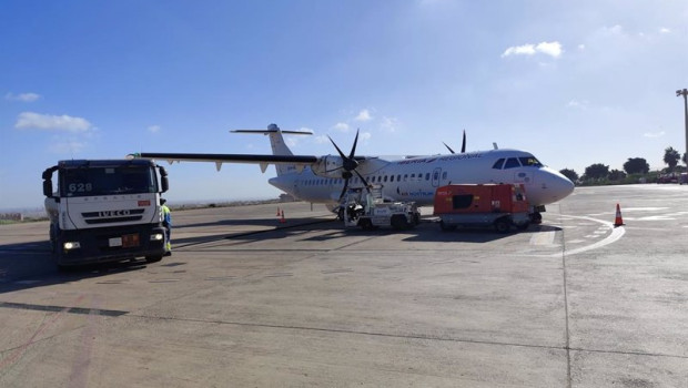 ep moeve y air nostrum pioneros en el uso de combustible sostenible saf en el aeropuerto de melilla