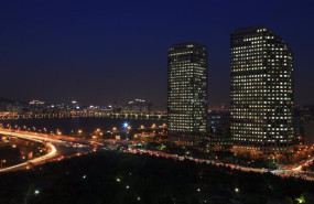 ep oficinas de lg en el distrito financiero de yeouido seul corea del sur