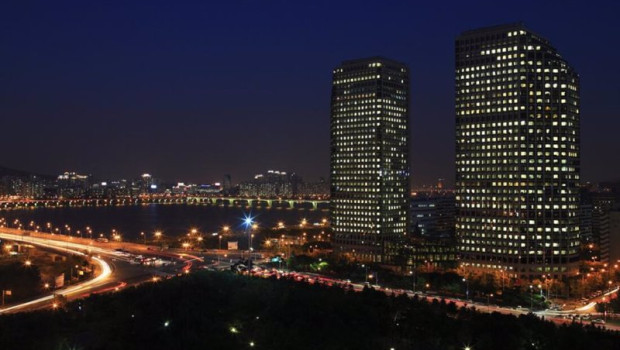 ep oficinas de lg en el distrito financiero de yeouido seul corea del sur