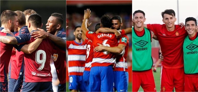 Osasuna, Granada y Mallorca, nuevos equipos de LaLiga Santander | CA OSASUNA/GRANADA CF/RCD MALLORCA - Archivo ep osasuna granadamallorca nuevos equiposlaliga santander