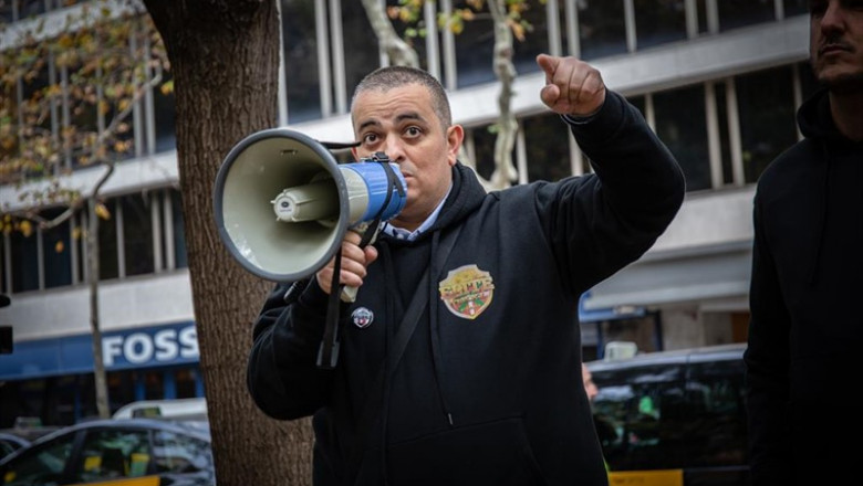 El portavoz de Élite Taxi Barcelona, Tito Álvarez, en una foto de archivo. | David Zorrakino - Europa Press - Archivo ep portavoz de elite taxi barcelona tito alvarez enfotoarchivo