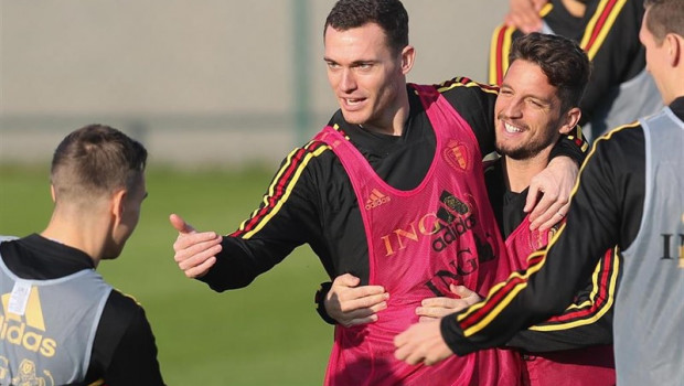 ep thomas vermaelen enentrenamientola seleccionbelgica
