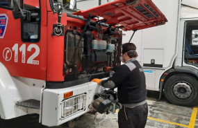 ep un taller de iveco operativo durante la cuarentena
