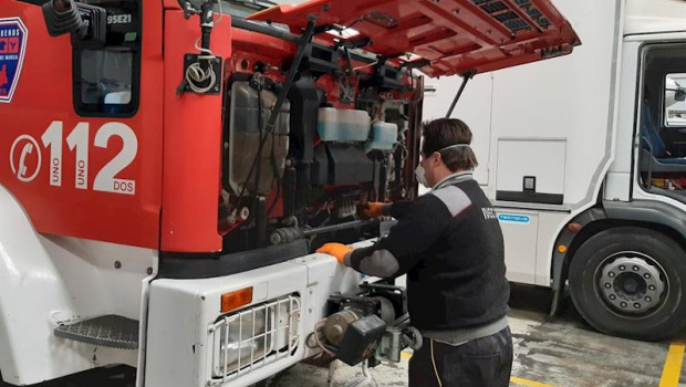 ep un taller de iveco operativo durante la cuarentena