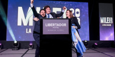 le candidat argentin a la presidence de l alliance la libertad avanza javier milei a buenos aires en argentine le candidat argentin a la presidence de l alliance la libertad avanza javier milei a buenos aires en argentine