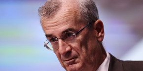 le gouverneur de la banque de france francois villeroy de galhau lors d un discours a paris 