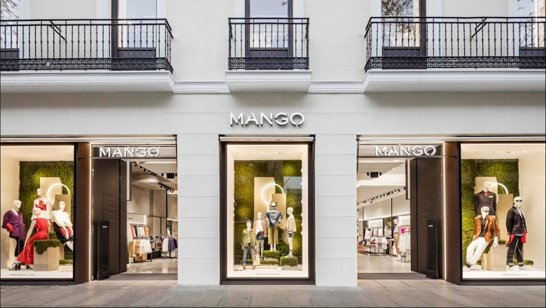 Exterior de un establecimiento de Mango. | Mango mango tienda serrano