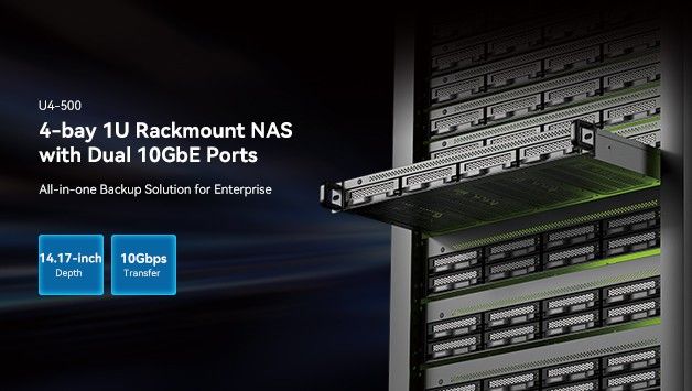 terramaster u4 500 rackmount nas