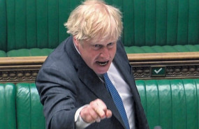 boris johnson raging