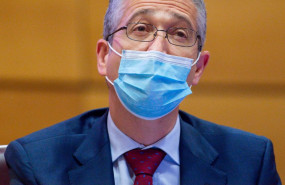 ep 2021 senado madrid el gobernador del banco de espana pablo hernandez de cos comparece ante la
