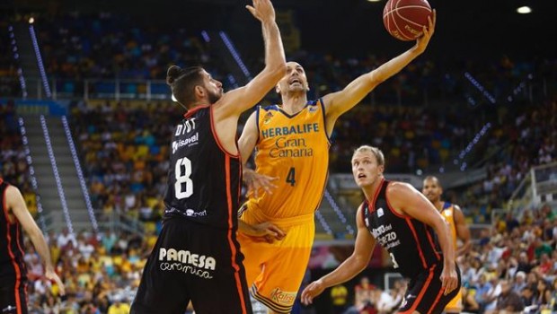 ep albert oliver jugandopartido herbalife gran canaria - valencia basket