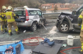 ep archivo   accidente de trafico en una carretera vasca