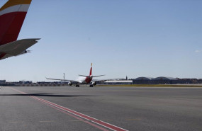 ep archivo   avion despegando despegue despegar en barajas