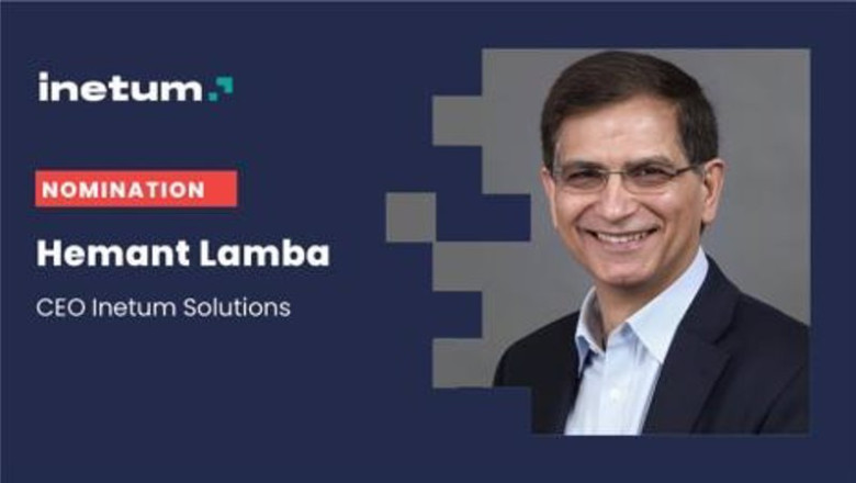 Archivo - El nuevo consejero delegado de Inetum Solutions, Hemant Lamba | INETUM - Archivo ep archivo el nuevo consejero delegado de inetum solutions hemant lamba