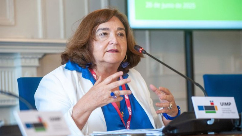 ep archivo   la presidenta de la asociacion espanola de energia electrica aelec marina serrano