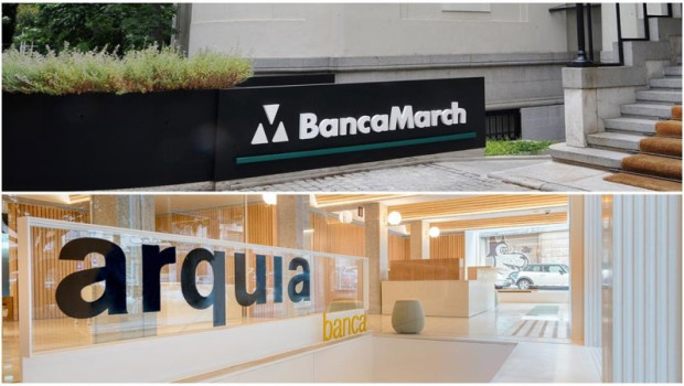 ep archivo   logos de banca march y arquia