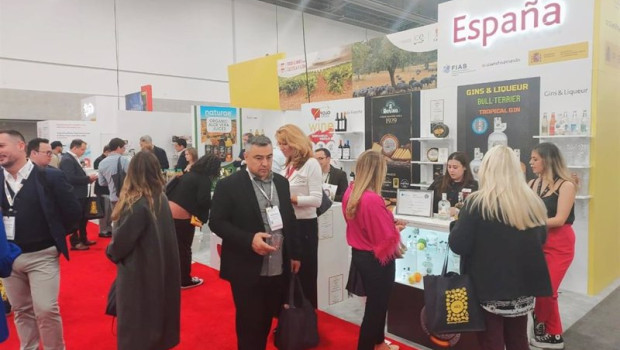 ep archivo   pabellon espanol en feria de alimentacion en estados unidos